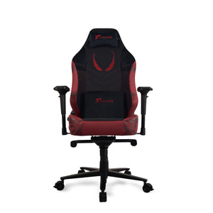 TTRacing Maxx Air Threads Fabric Gaming Chair - Venom Crimson Edition